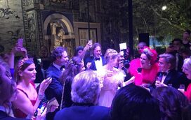 Por dentro do louco baile de Valentino... em Lisboa