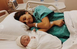 Irmã de Carolina Patrocínio foi mãe pela 1.ª vez