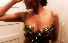 Maria João Bastos pronta para o Carnaval carioca 