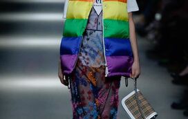 Burberry apoia comunidade LGBTQ com coleção arco-íris