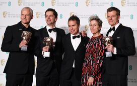 'Três Cartazes à Beira da Estrada' é o grande vencedor dos prémios britânicos 