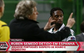 Rúben Semedo detido por agressão pela 3.ª vez