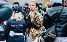'Street Style' reina na Semana da Moda em Milão