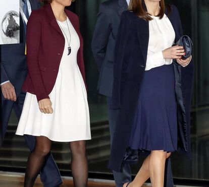 Letizia brilha no Museu Nacional Centro de Arte Reina Sofia