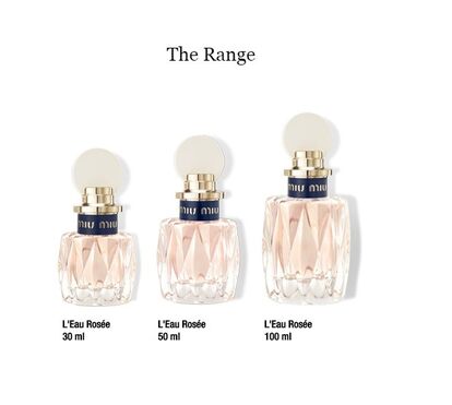Uma nova fragrância fresca e viva: Miu Miu L'eau Rosée