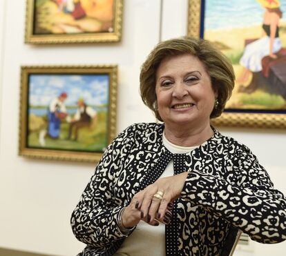 Maria Graça Campos: 'A pintura traz-me uma calma muito grande'