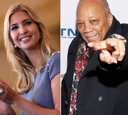 Quincy Jones diz que namorou com Ivanka Trump