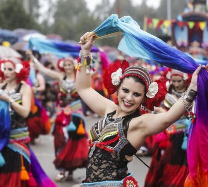 Carnaval de Ovar sem medo da chuva: a festa está nas ruas