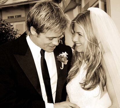 Brad Pitt e Jennifer Aniston: um amor sem fim