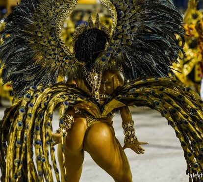 As fotografias mais sensuais do Carnaval do Rio que ainda não viu