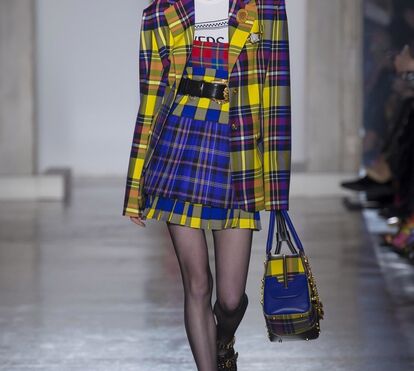 Versace lança coleção inspirada no 'scottish chic'