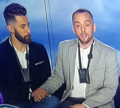 Drama em direto: casal gay emociona Goucha e público com amor proibido