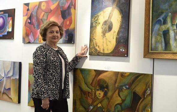 Maria Graça Campos, Pintura, pintora, exposição