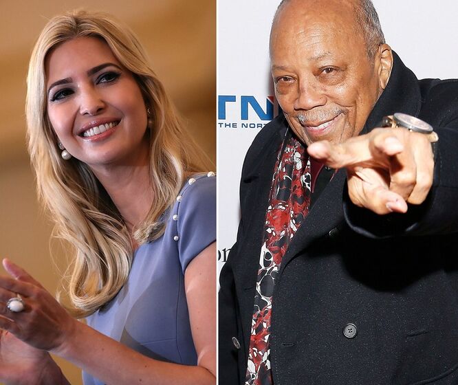 Quincy Jones, Ivanka Trump