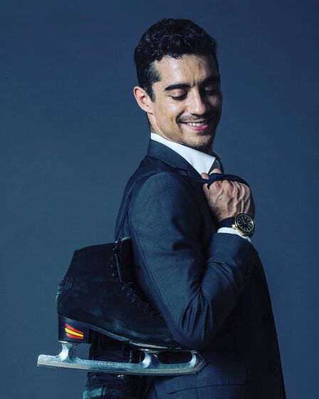 Javier Fernández, Georgina Rodríguez