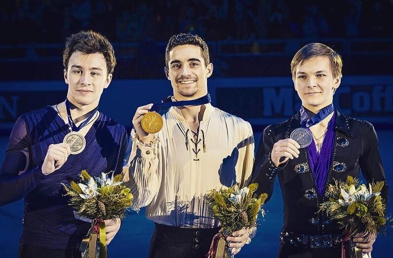 Javier Fernández, Georgina Rodríguez