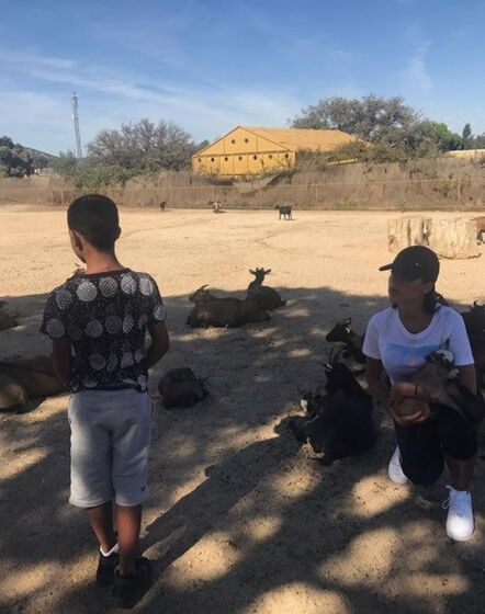 Dolores Aveiro + georgina rodriguez