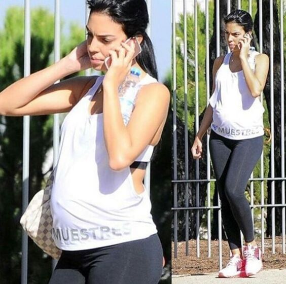 Dolores Aveiro + georgina rodriguez