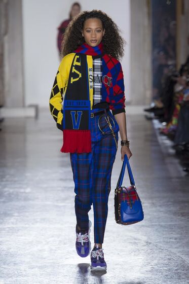  Versace, Milan Fashion Week, Scottish chic