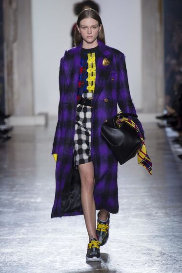  Versace, Milan Fashion Week, Scottish chic