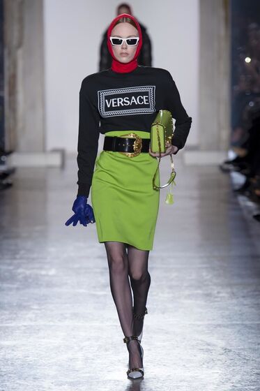  Versace, Milan Fashion Week, Scottish chic