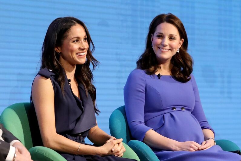 Meghan Markle, Kate Middleton, Harry, William 