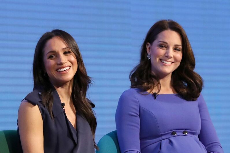 Meghan Markle, Kate Middleton, Harry, William 
