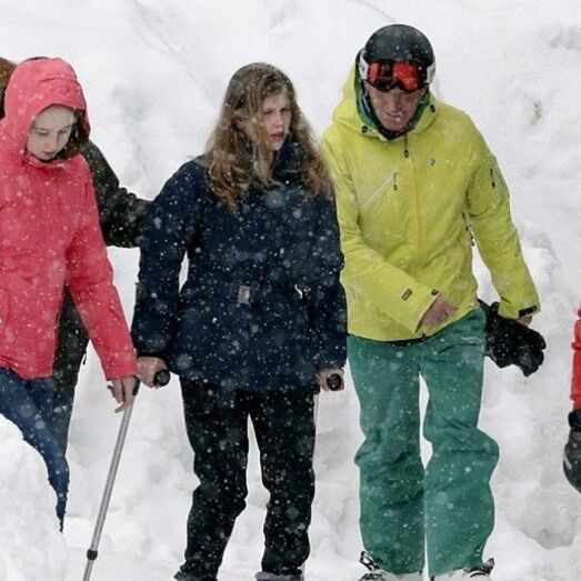 Louise Windsor e familia