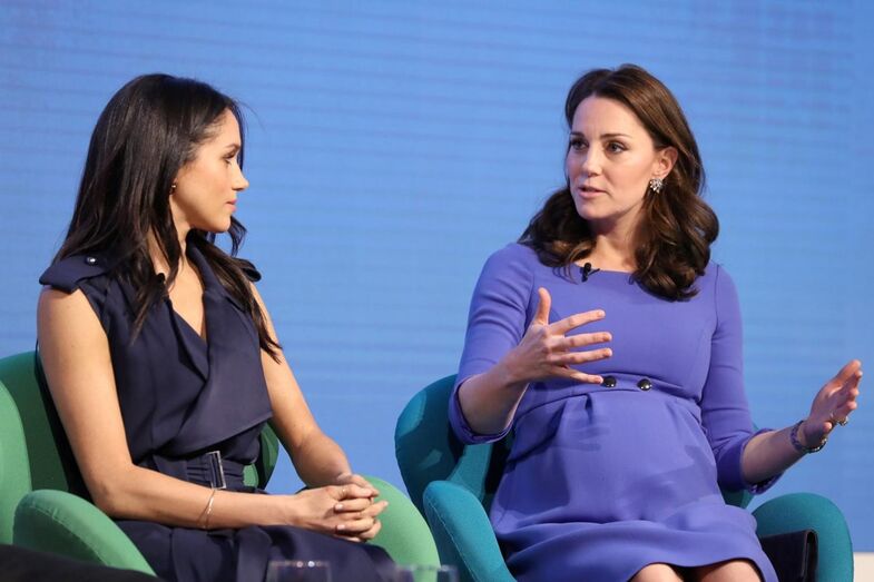 Kate, Meghan, Harry e William juntos em primeiro evento oficial