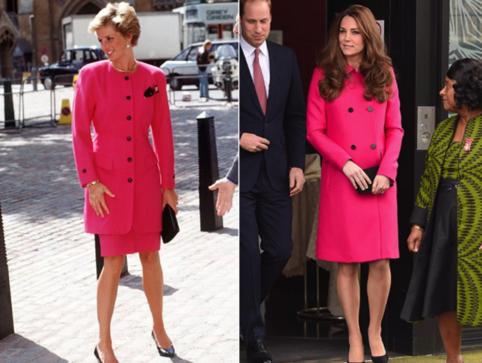Kate Middleton, Princesa Diana 