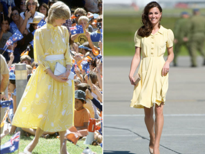 Kate Middleton, Princesa Diana 