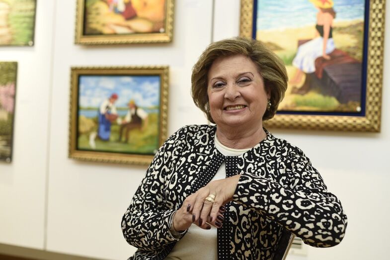 Maria Graça Campos, Pintura, pintora, exposição