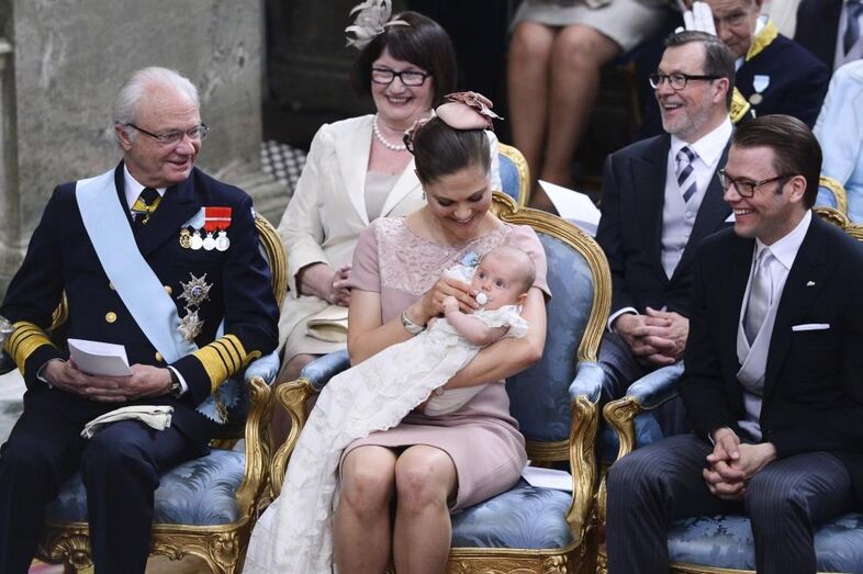 Victoria, Daniel, Estelle Silvia Ewa Mary, Suécia