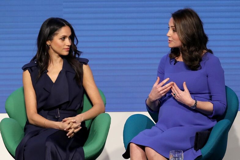 Meghan Markle, Kate Middleton, Harry, William 