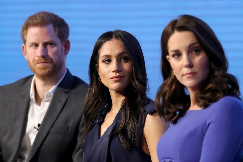 Meghan Markle, Kate Middleton, Harry, William 