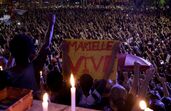 Marielle Franco, vereadora, assassinada, rio de janeiro, brasil, morte, violência, revolta, manifestação popular