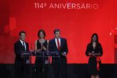 Gala do Benfica, troféus Cosme Damião, luís Filipe Vieira, Cláudia Vieira, Luís Costa Branco, Coliseu dos Recreios