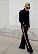 street style, sporty pants 