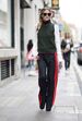 street style, sporty pants 