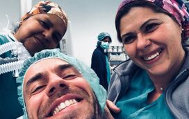 Renato Godinho operado no Hospital e Cascais