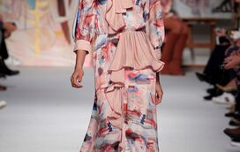 Katty Xiomara "pintou" a passerelle