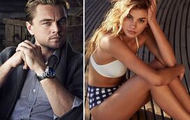 DiCaprio namora com modelo que ainda não era nascida quando estreou 'Titanic'