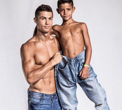 mini cristiano ronaldo