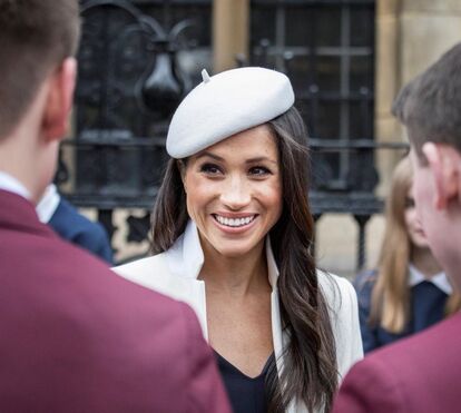 Meghan e rainha Isabel II juntas pela primeira vez num evento oficial 