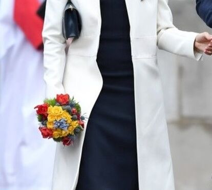 Meghan Markle deslumbra de branco no Dia da Commonwealth