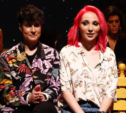 Isaura e Cláudia zangadas com Salvador Sobral