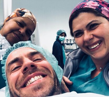 Renato Godinho operado no Hospital e Cascais