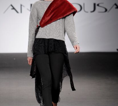 Chuva de estrelas no desfile de Ana Sousa
