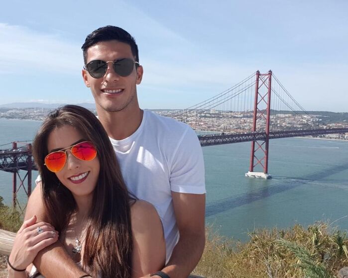 Raúl Jiménez, Daniela Basso