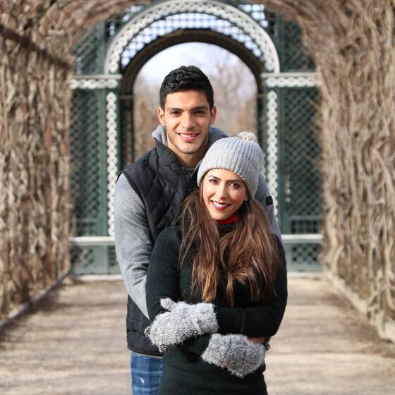 Raúl Jiménez, Daniela Basso